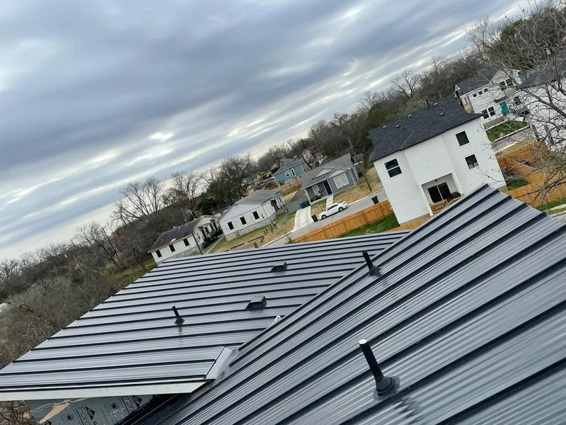 Standing seam metal roof panels with vents for Skylight Repair in Coeymans